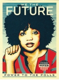 We The Future (Power To The Polls) - 4" x 5.25"
