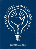 Make America Smart Again - 4" x 5.25"