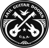 Jail Guitar Doors (black) - 4"