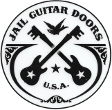 Jail Guitar Doors (white) - 3"