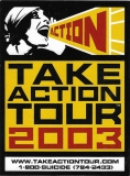 Take Action Tour 2003 - 3\" x 4\"