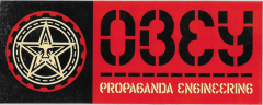 Propaganda Engineering (Black/Red) - 4.13" x 1.63"