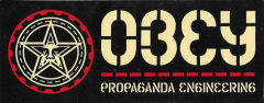 Propaganda Engineering (Dull Black/Red line) - 4.75" x 1.88"