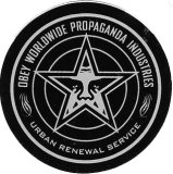 Worldwide Propaganda Industries (Black/Silver) - 2\"