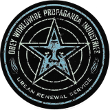 Worldwide Propaganda Industries (Black/Blue) - 3\"