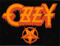 OBEY (Pentagram) - 3.75" x 2.88"