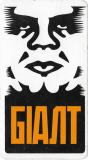 Leninist (White/Orange) - 2" x 3.75"