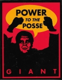 Power To The Posse (Red) - 3" x 3.75"