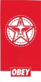 Star (OBEY) - 2.25" x 4.5"